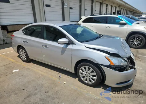 2014 Nissan Sentra S from USA, damaged, VIN 3N1AB7APXEY236674